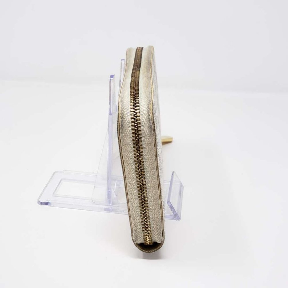 Auth Louis Vuitton Damier Azur  Zippy Zippy Wallet - Picture 10 of 13